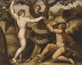 The Temptation of Adam and Eve - Giulio Romano (Orbetto)