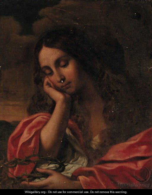 The penitent Magdalene 2 - Giovanni Francesco Guercino (BARBIERI)