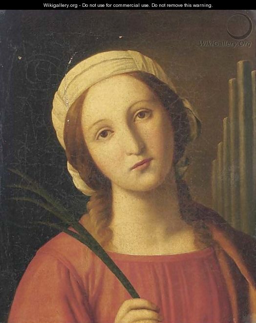 Saint Cecilia - (after) Giovanni Battiata Salvi, Il Sassoferrato