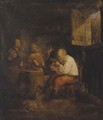 The smokers' corner - Adriaen Jansz. Van Ostade