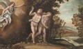 The Expulsion of Adam and Eve - (after) Adam Elsheimer