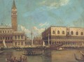The Molo and the Doge's Palace, Venice - (Giovanni Antonio Canal) Canaletto