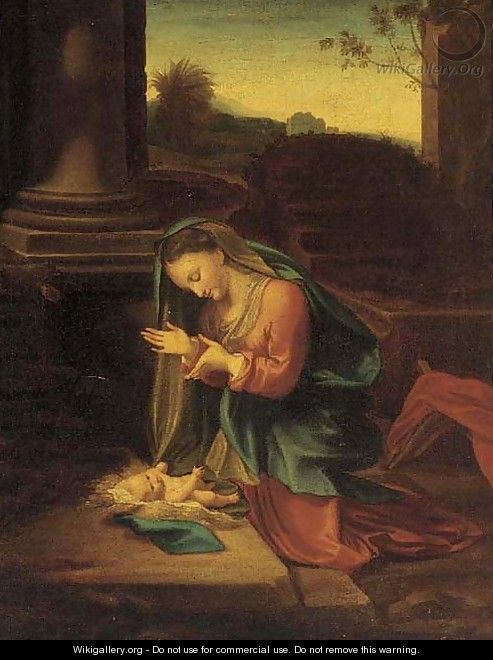 The Madonna and Child - Correggio (Antonio Allegri)