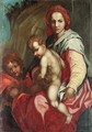 The Madonna and Child with the infant Saint John the Baptist 2 - (after) Andrea Del Sarto