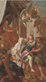The Martyrdom of a Roman soldier - (after) Carlo Maratta Or Maratti