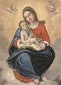 The Madonna and Child in Glory - Bartolome Esteban Murillo