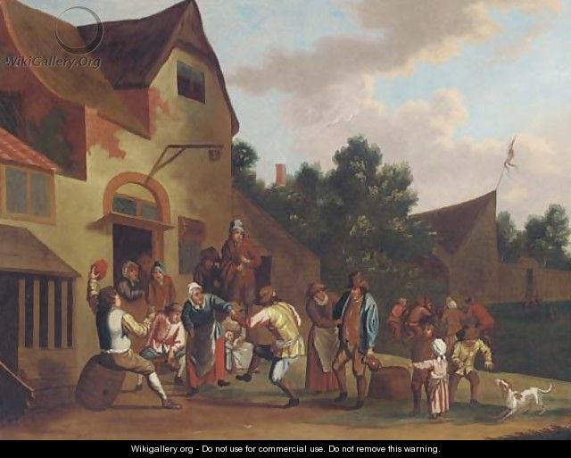 A village kermesse 2 - (after) David The Younger Teniers