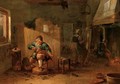 A cobbler in his workshop - (after) David The Younger Teniers