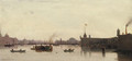 View of the Peter-Paul Fortress and the Stock Exchange, St Petersburg - Petr Petrovich Vereshchagin