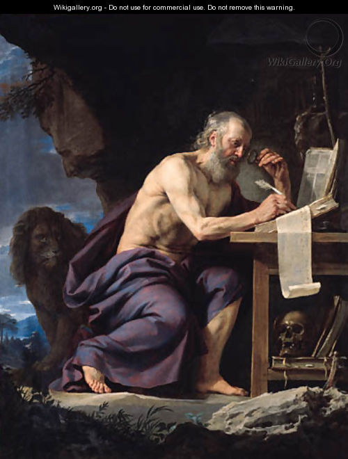 Saint Jerome in the Wilderness - Philippe de Champaigne