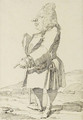 Caricature of Baron Monbira - Pier Leone Ghezzi