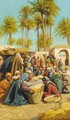 A village grain market, Syria - Percy Robert Craft