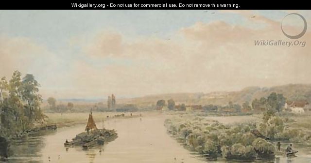 View of the Thames from Maidenhead Bridge - Peter de Wint