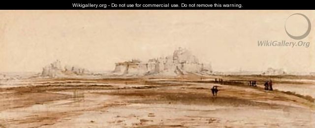 View of Elizabeth Castle, St Helier, Jersey - Peter de Wint