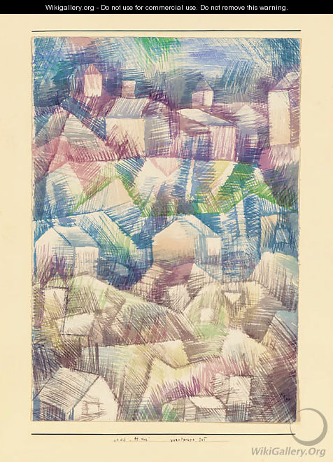 Voralpiner Ort - Paul Klee