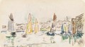 Les bateaux aA  Sieme - Paul Signac