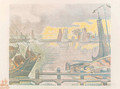 Les Bateaux a Flessingue - Paul Signac