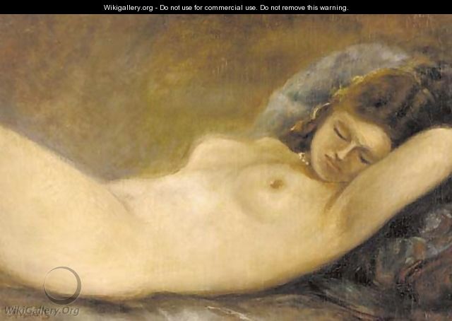Reclining nude - Paul Albert Besnard