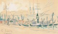 Venise. Les Gondoles - Paul Signac