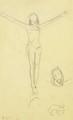 Etude pour le Christ Jaune - Paul Gauguin