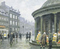 A city square, Copenhagen - Paul-Gustave Fischer