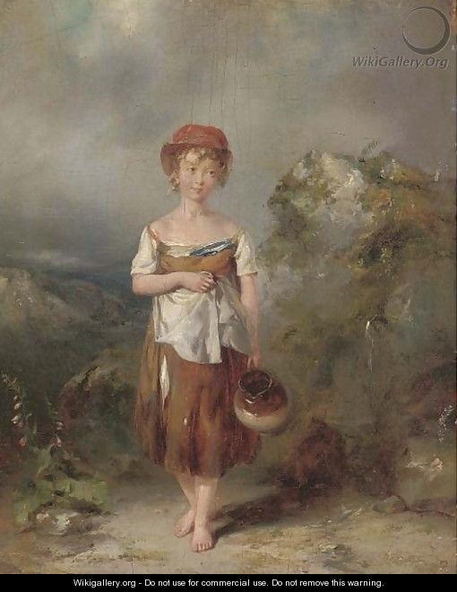 The young water carrier - Paul Falconer Poole