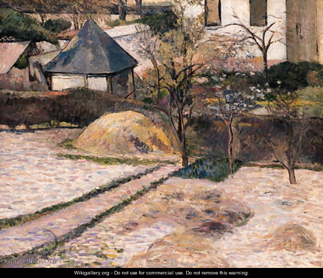 Paysage Rouen - Paul Gauguin