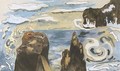 Les roches noires - Paul Gauguin