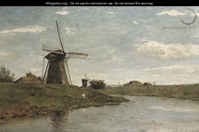 Windmills at Kinderdijk - Paul Joseph Constantine Gabriel