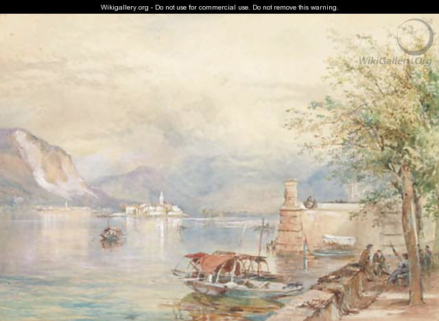 Island of Pescatori, Maggiore - Paul Jacob Naftel