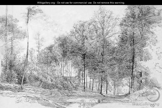 The woods at Chaville - Paul Huet