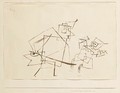 Rasender Krieger II - Paul Klee