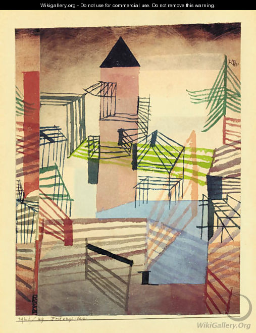 Festungsbau - Paul Klee