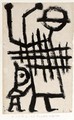 Ein Strassenmusiker - Paul Klee