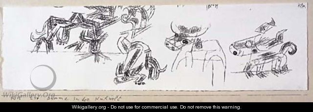 Drama in der Kuhwelt - Paul Klee