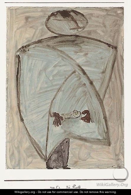 Die Rolle - Paul Klee