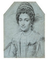 Portrait of a lady, bust-length - Ottavio Leoni