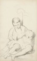 D'apres Bartolome Esteban Murillo Niao espulgaA ndose - Paul Cezanne
