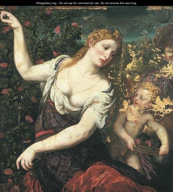 Venus and Cupid - Paris Bordone