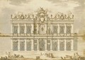 A design for an apparatus possibly for the Festa della Chinea of 1766 - Paolo Posi