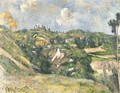 Maisons a Valhermeil vues en direction d'Auvers-sur-Oise - Paul Cezanne