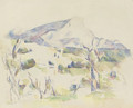 La Montagne Sainte-Victoire vue des Lauves - Paul Cezanne