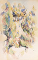 Groupe d'arbres - Paul Cezanne