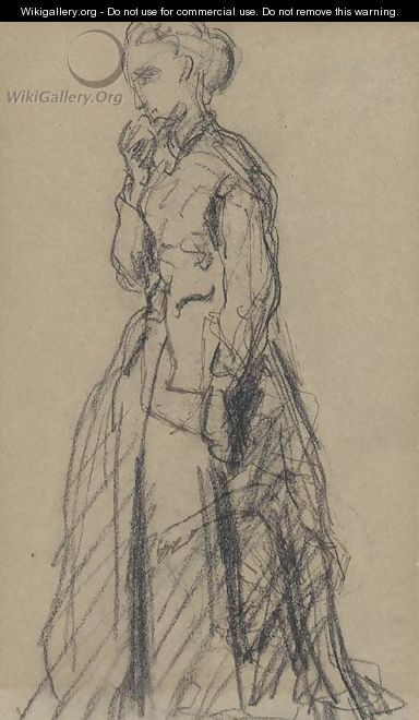 Femme debout - Paul Cezanne