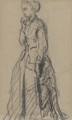 Femme debout - Paul Cezanne
