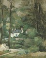 Maisons dans la verdure - Paul Cezanne