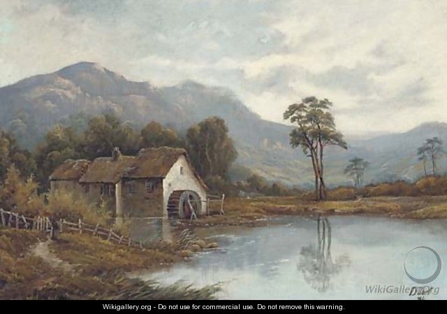The watermill - Octavius Thomas Clark