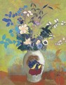 Vase au guerrier Japonais - Odilon Redon