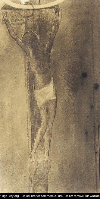 Crucifixion - Odilon Redon