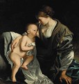 The Madonna and Child - Orazio Gentileschi